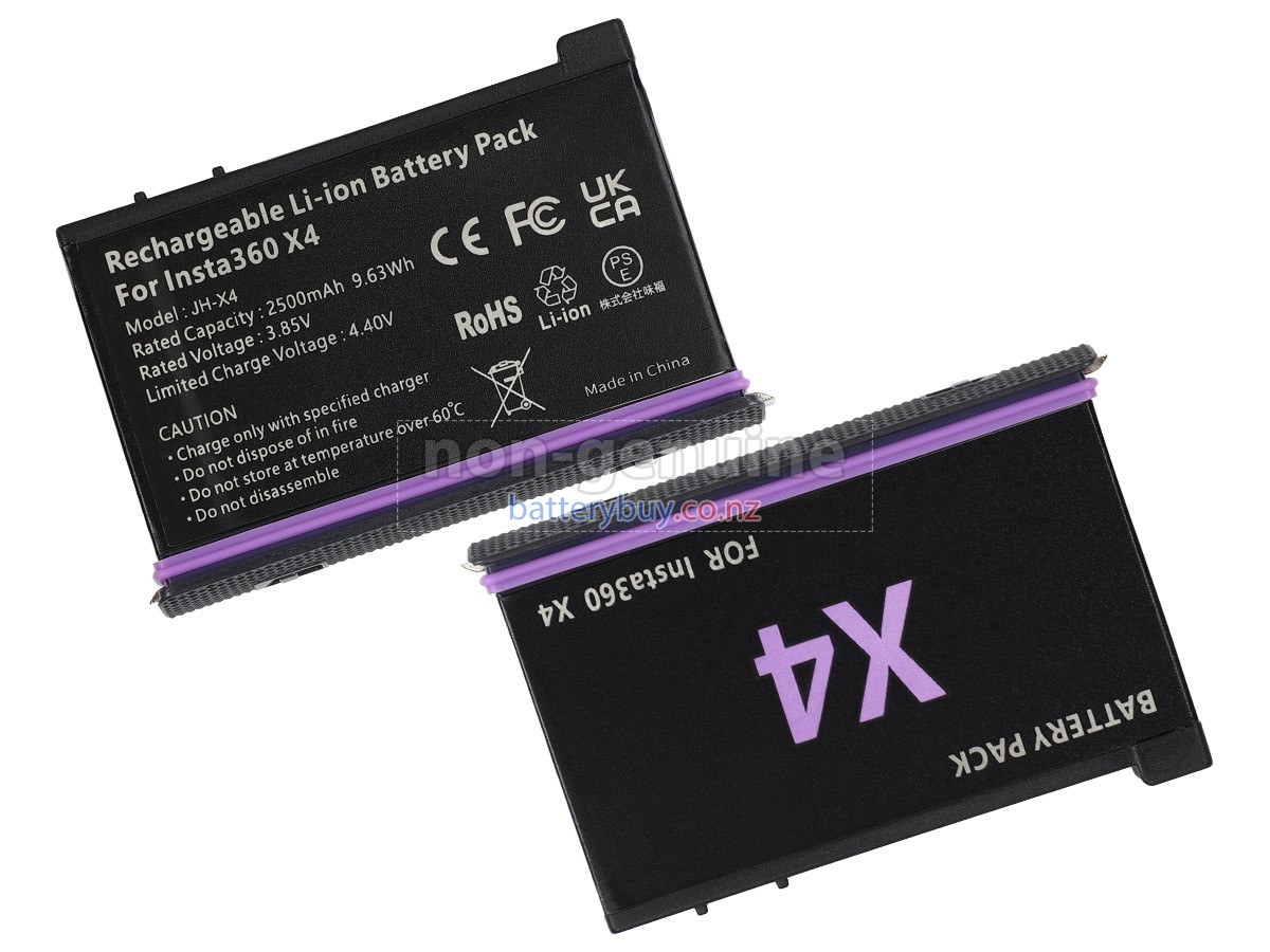 replacement Insta360 X4 battery