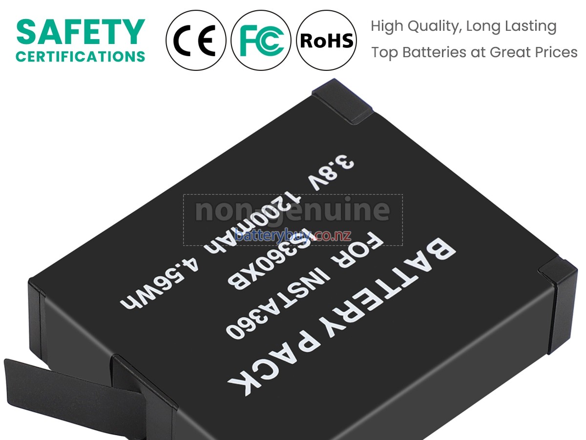 replacement Insta360 ONE X battery
