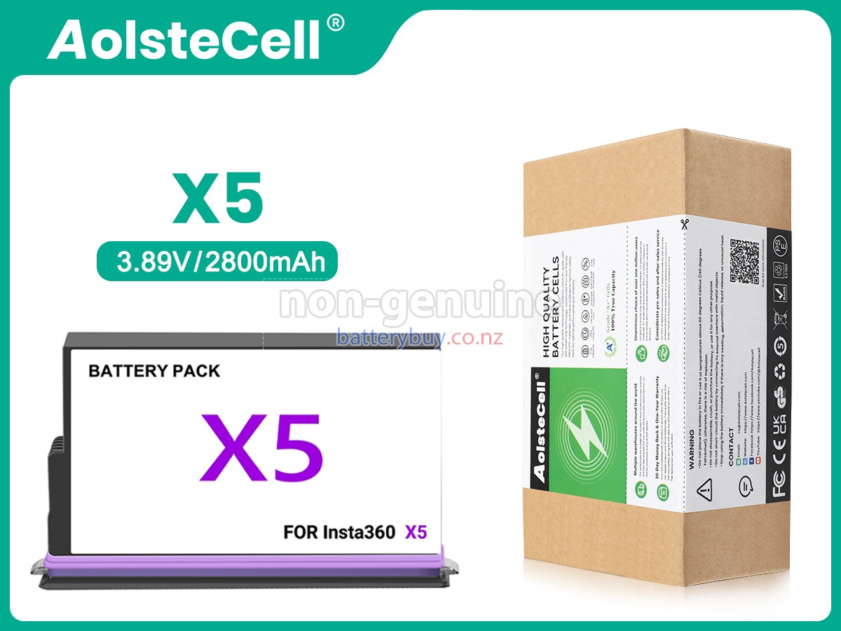 replacement Insta360 X5 battery