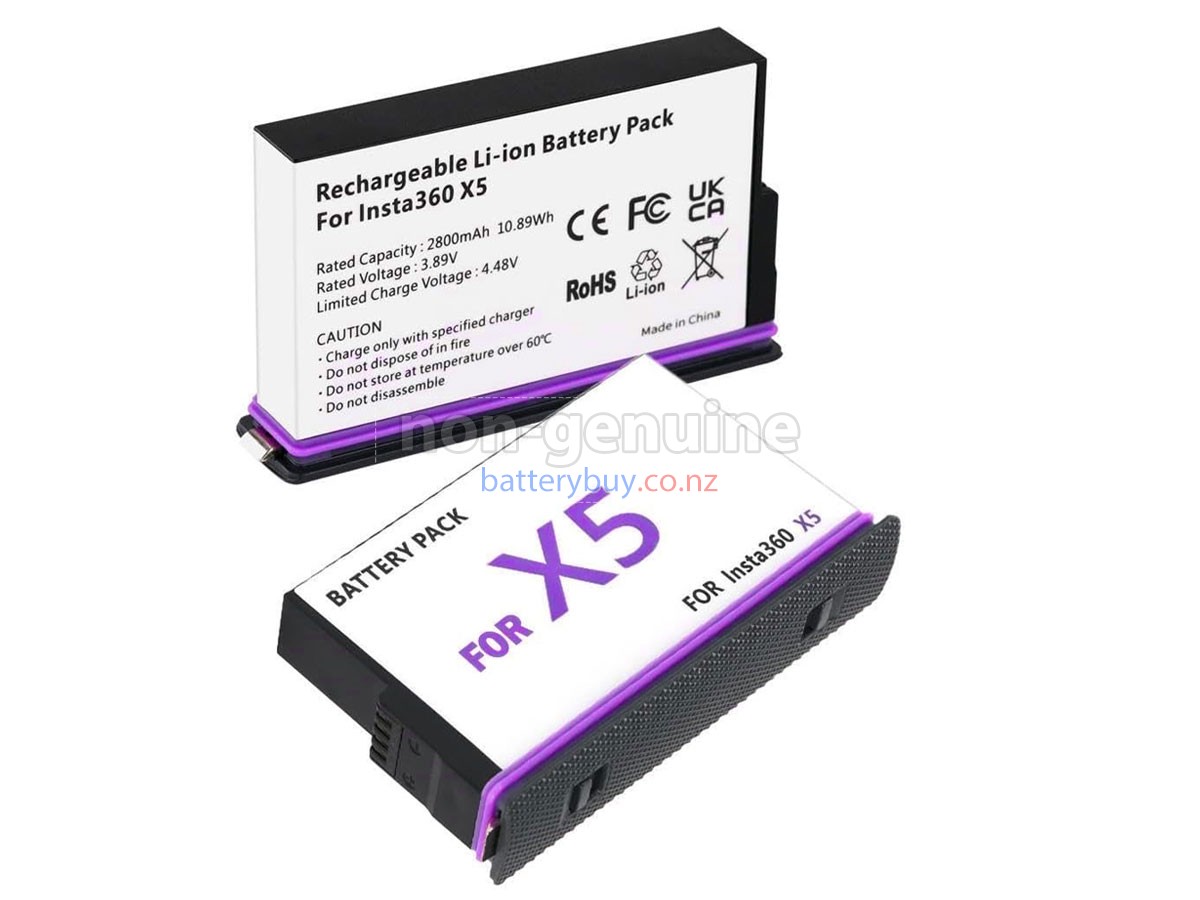 replacement Insta360 X5 battery