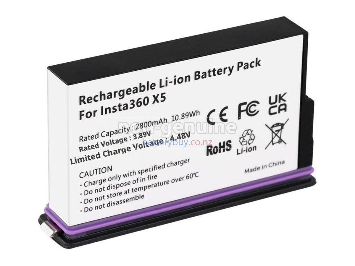 replacement Insta360 X5 battery