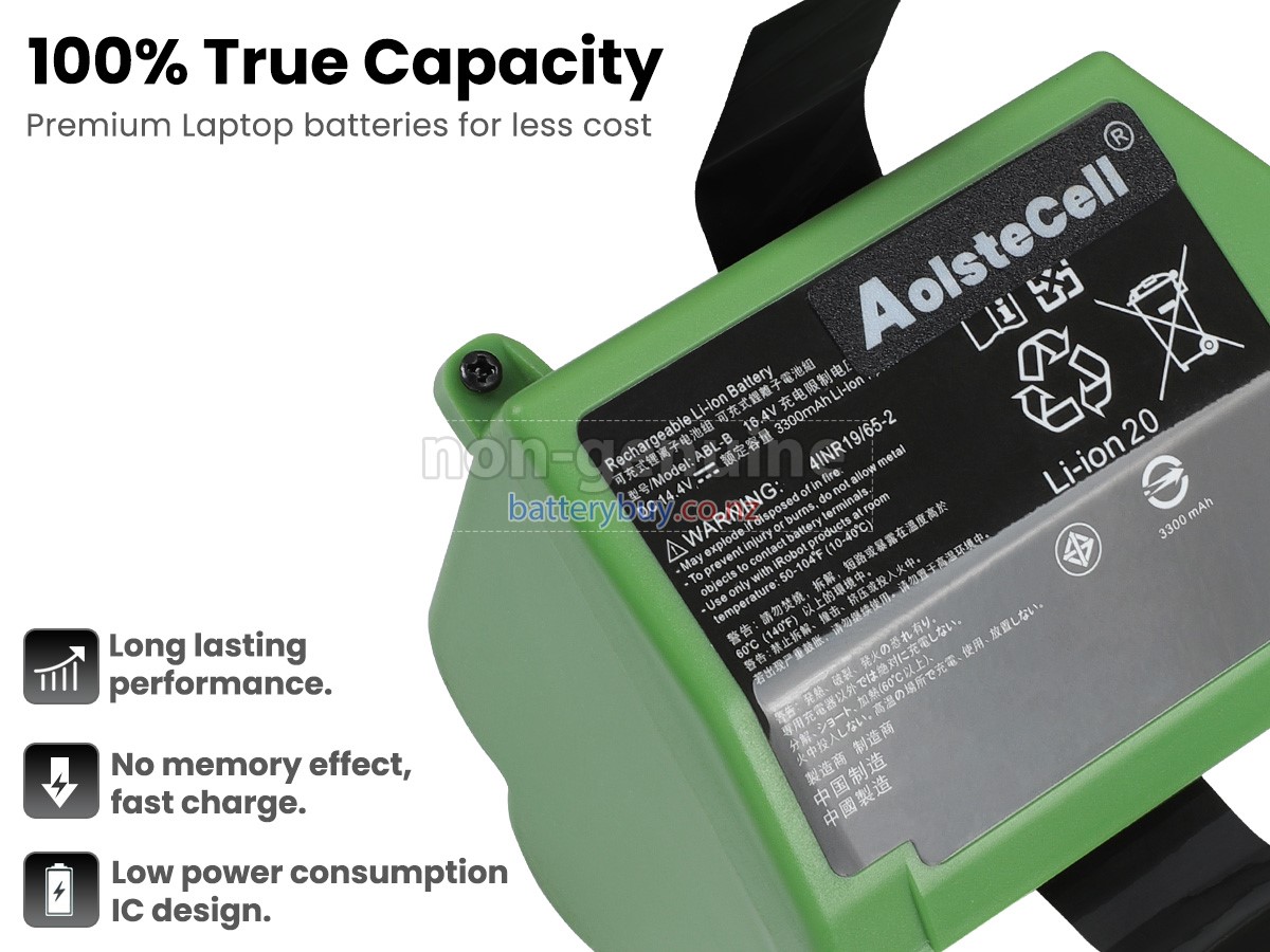 replacement Irobot ABL-B(4INR19/65-2) battery