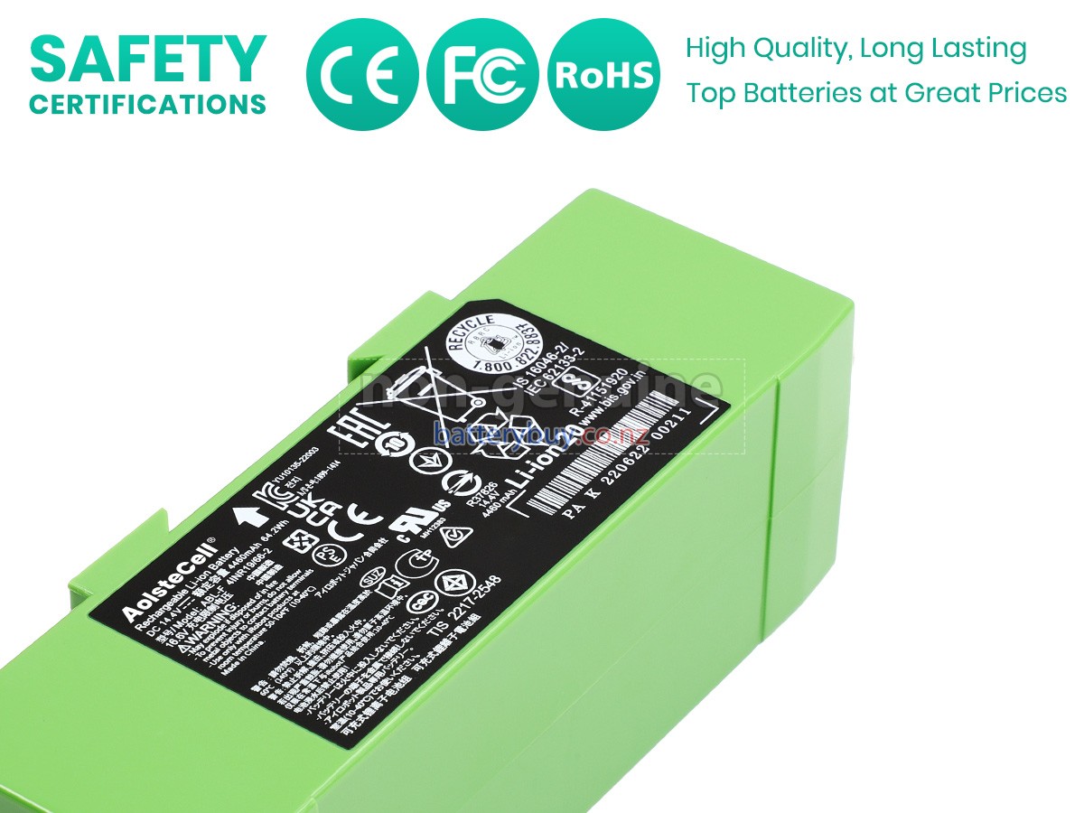 replacement iRobot 4624864 battery