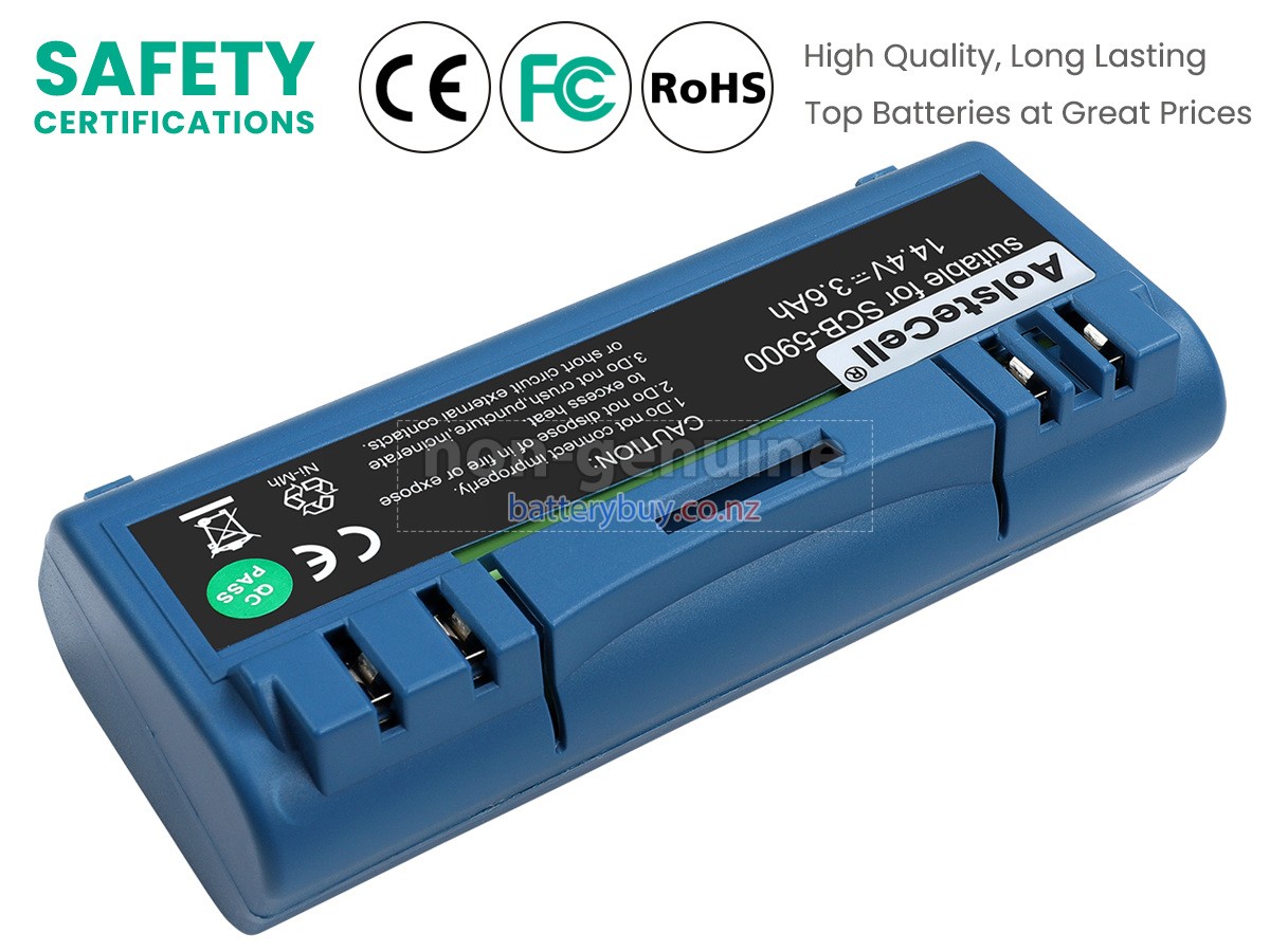 replacement iRobot SCOOBA 5800 battery