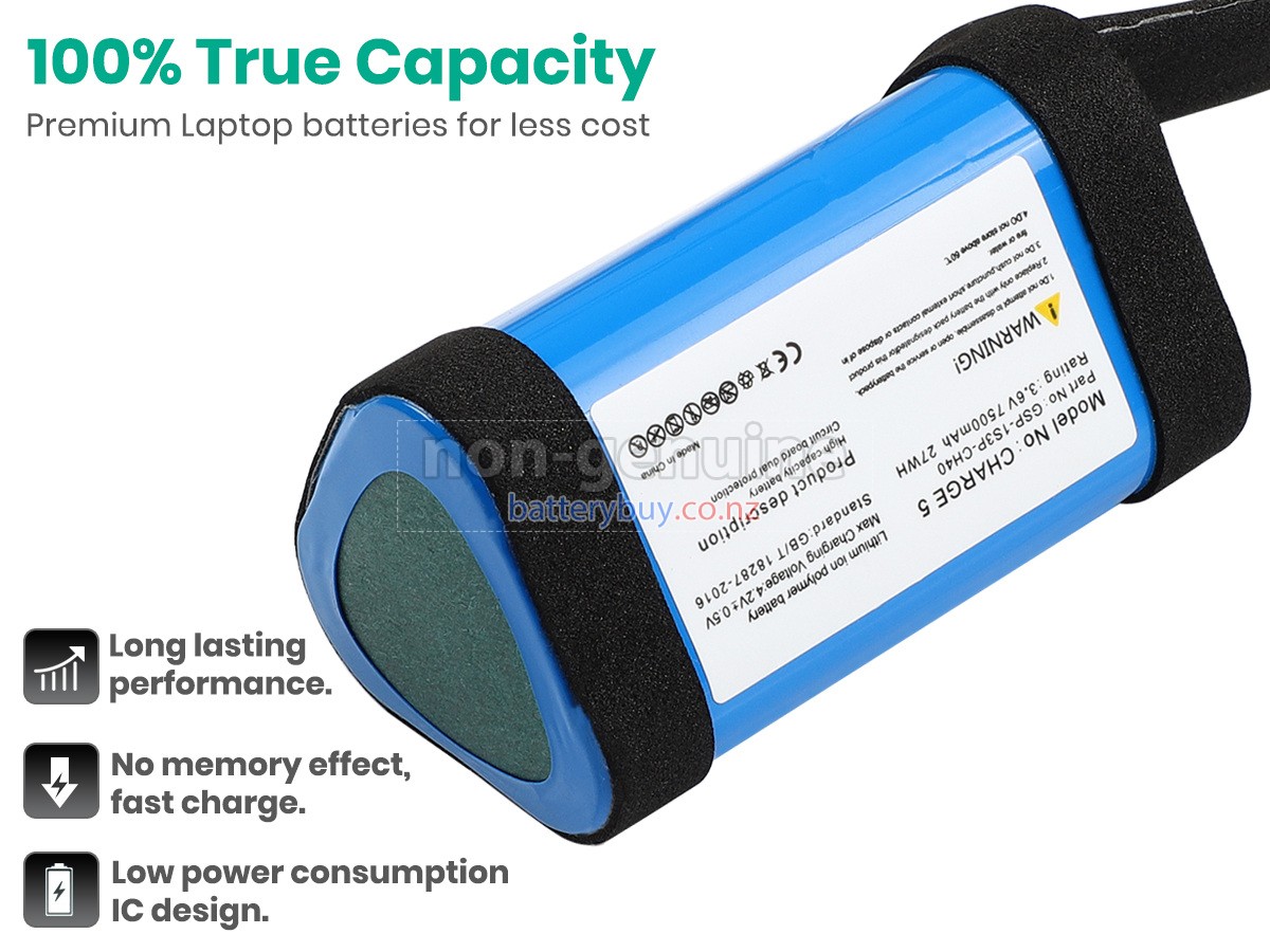 replacement JBL GSP-1S3P-CH4D battery
