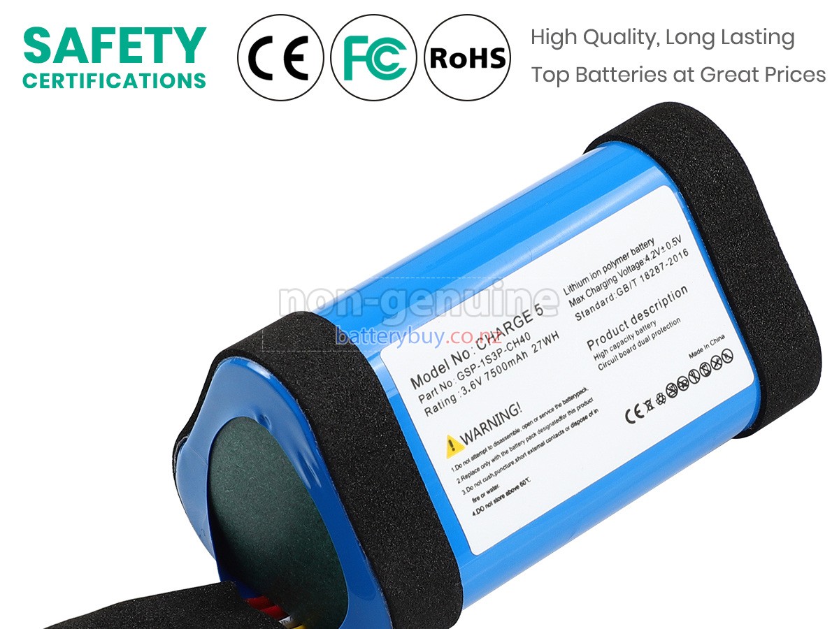 replacement JBL GSP-1S3P-CH4D battery