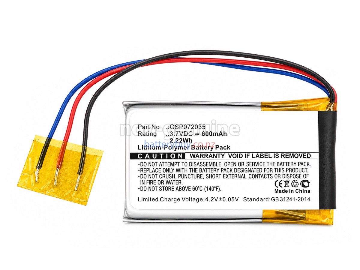 replacement JBL GO FF battery