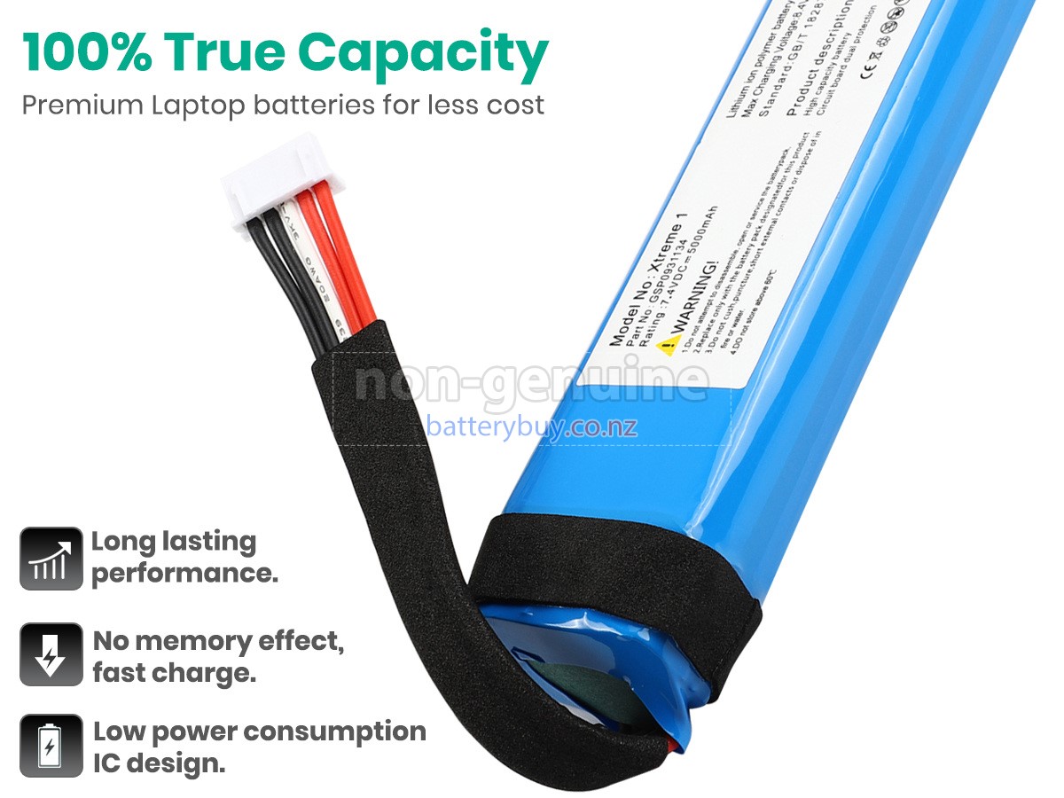 replacement JBL XTREME 1 battery