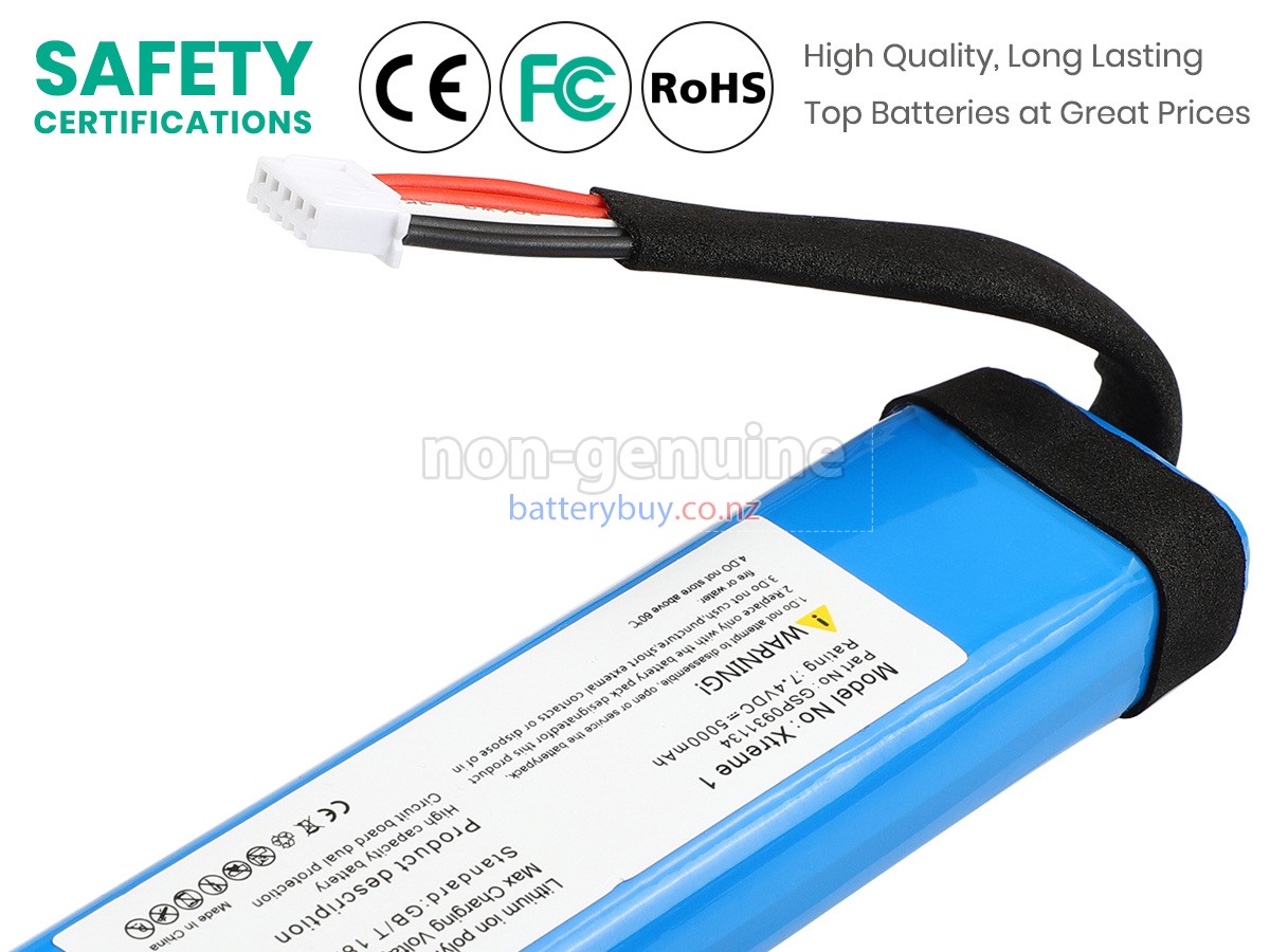 replacement JBL XTREME 1 battery