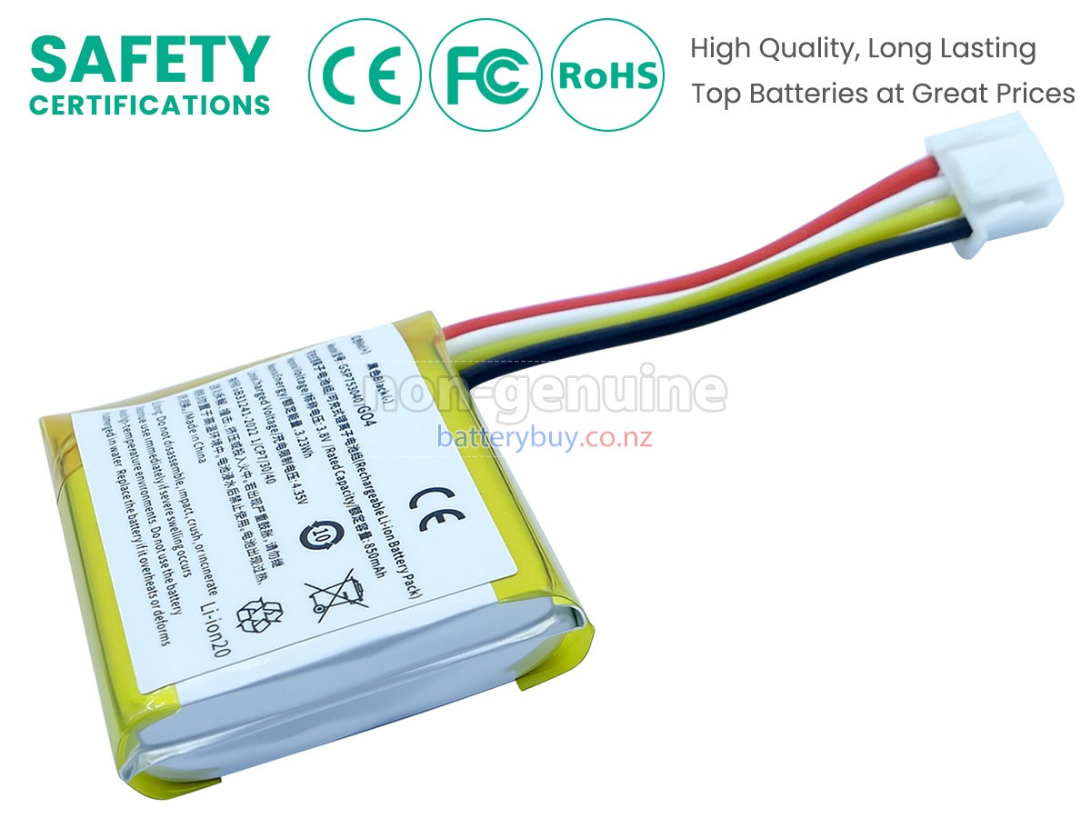 replacement JBL GO 4 battery