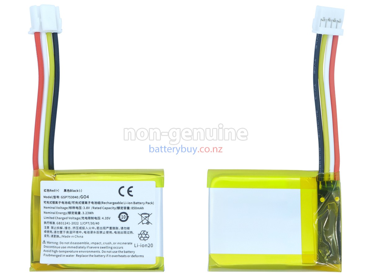 replacement JBL GO 4 battery