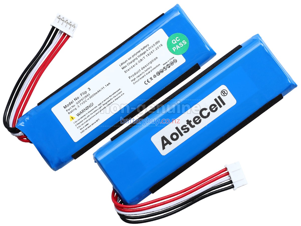 replacement JBL FLIP 3 PORTABLE SPEAKER battery