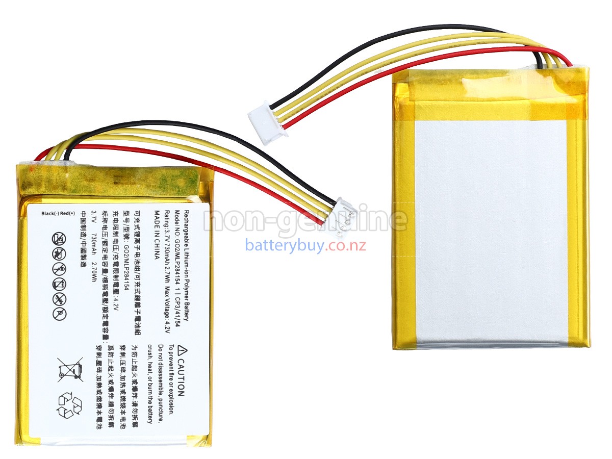 replacement JBL GO 2 battery