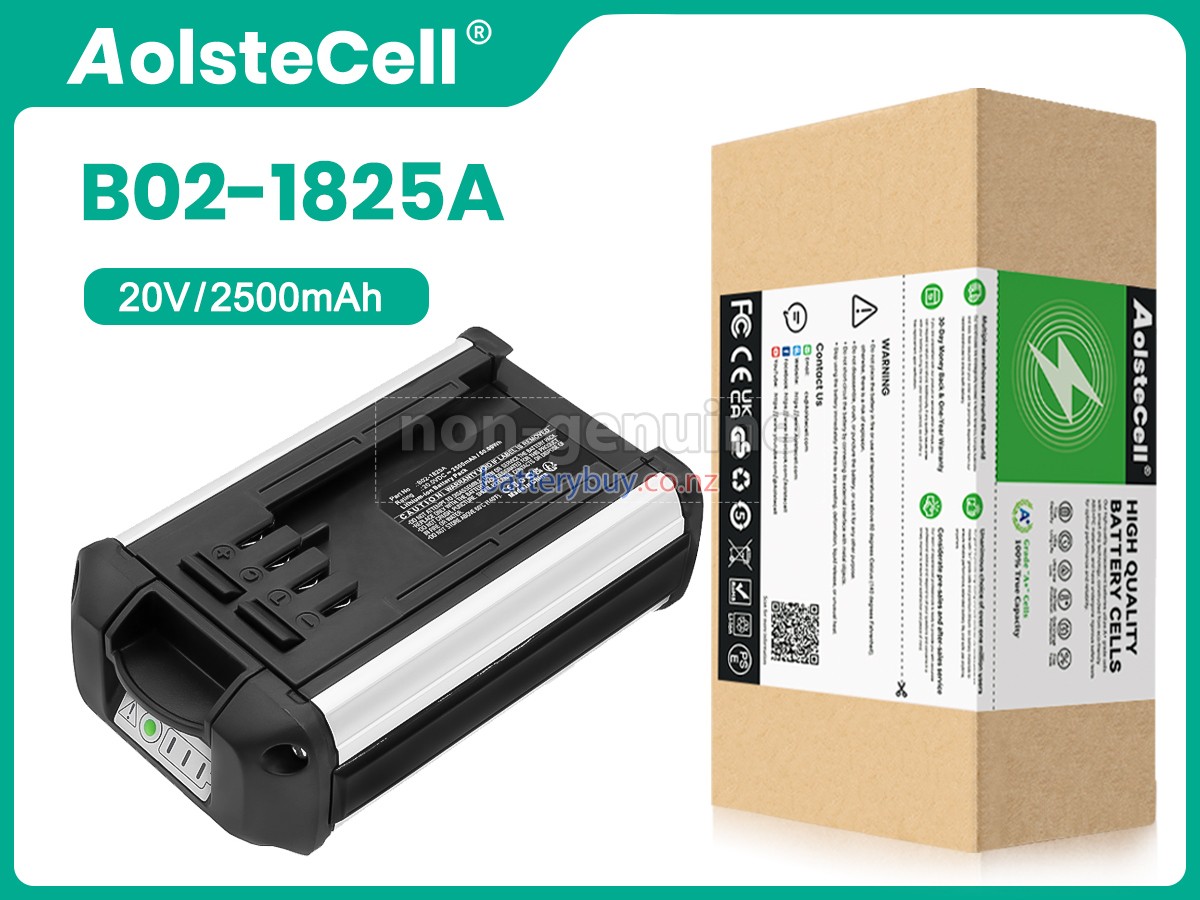 replacement JIMMY B02-1825A battery