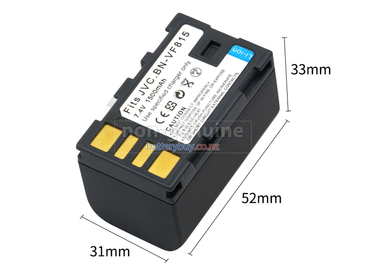 replacement JVC GR-D793 battery