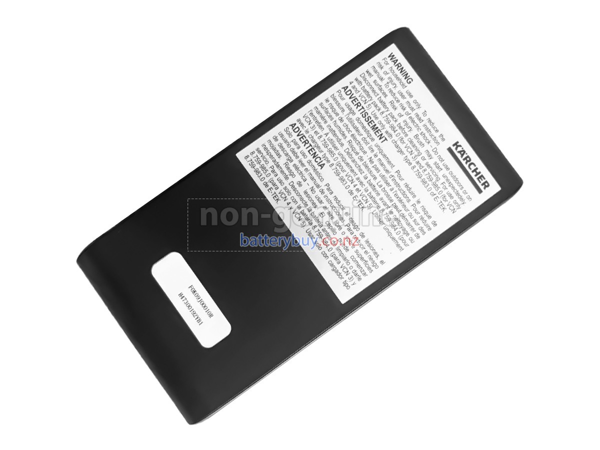 replacement Karcher 1.012-910.0 battery