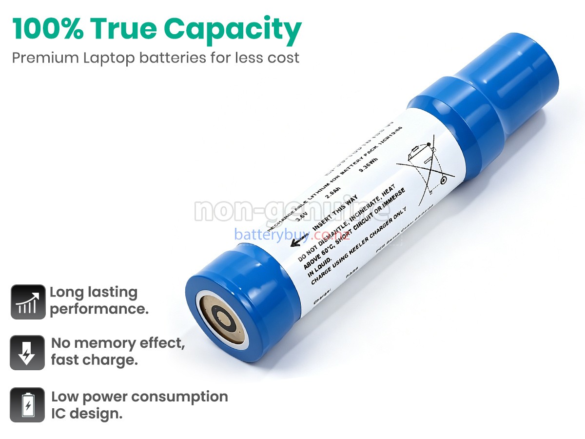 replacement Keeler VISTA OPHTHALMOSCOPE battery