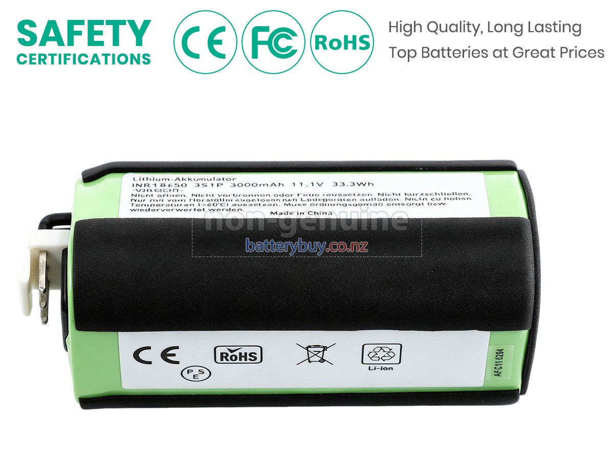 replacement Ledlenser P18R TORCH battery