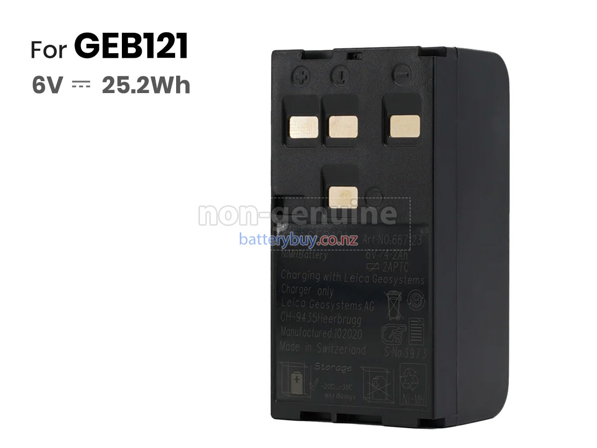 replacement Leica GEB111 battery