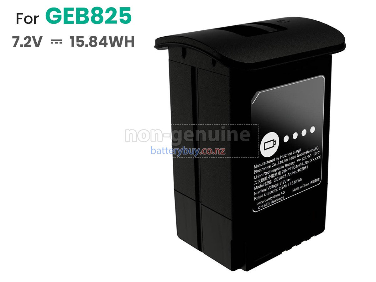 replacement Leica GEB825 battery