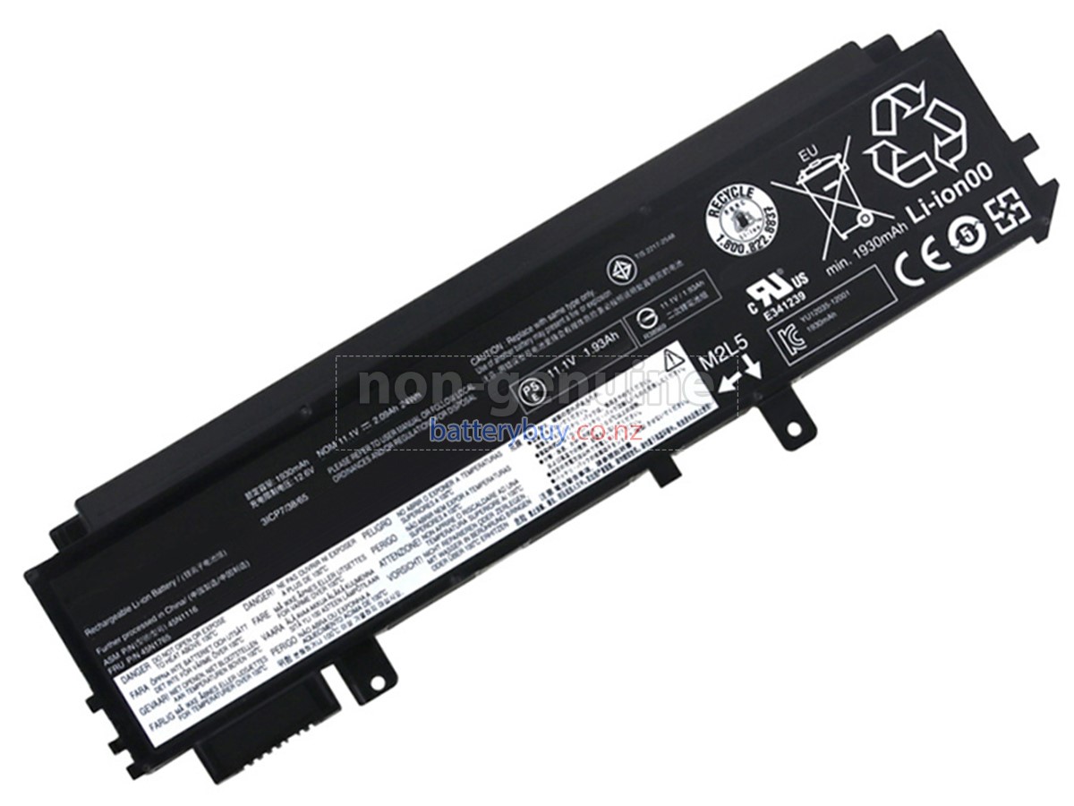 replacement Lenovo 45N1117 battery
