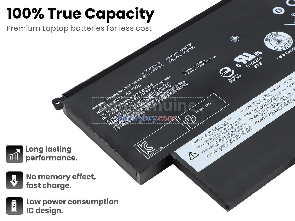 replacement Lenovo ThinkPad YOGA 20CD00B1US battery