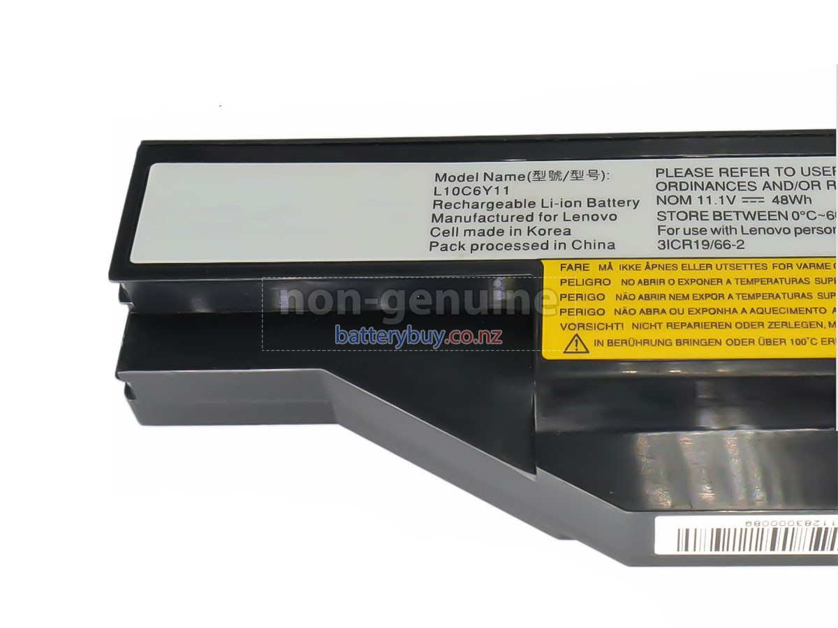 replacement Lenovo L10C6Y11 battery