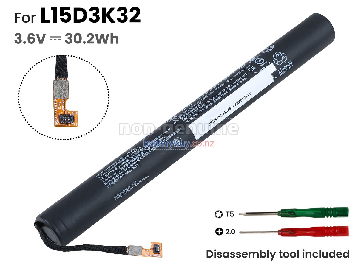 replacement Lenovo YOGA TAB 3 10-YT3-X50F battery