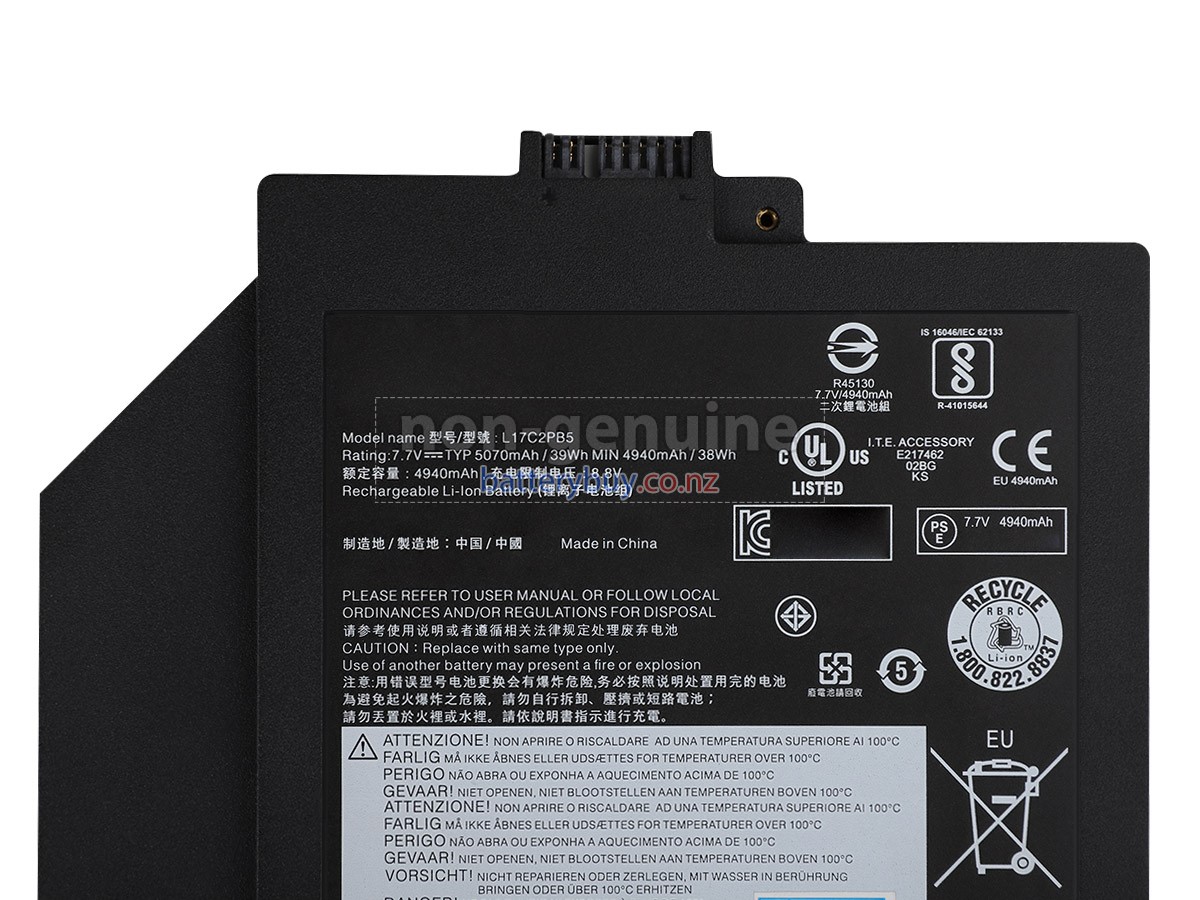 replacement Lenovo L17C2PB5 battery