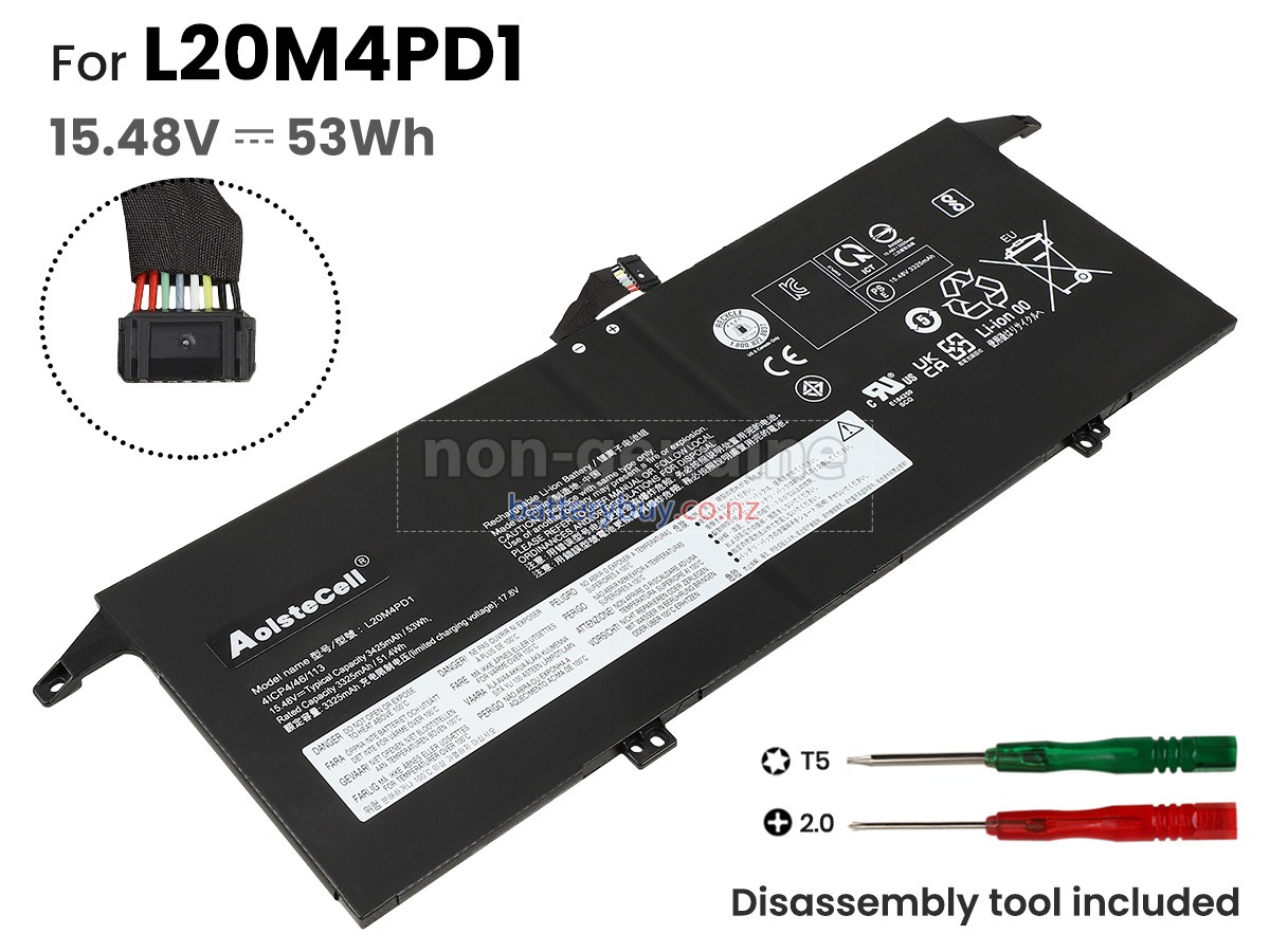 replacement Lenovo THINKBOOK PLUS G2 ITG-20WH0021UA battery