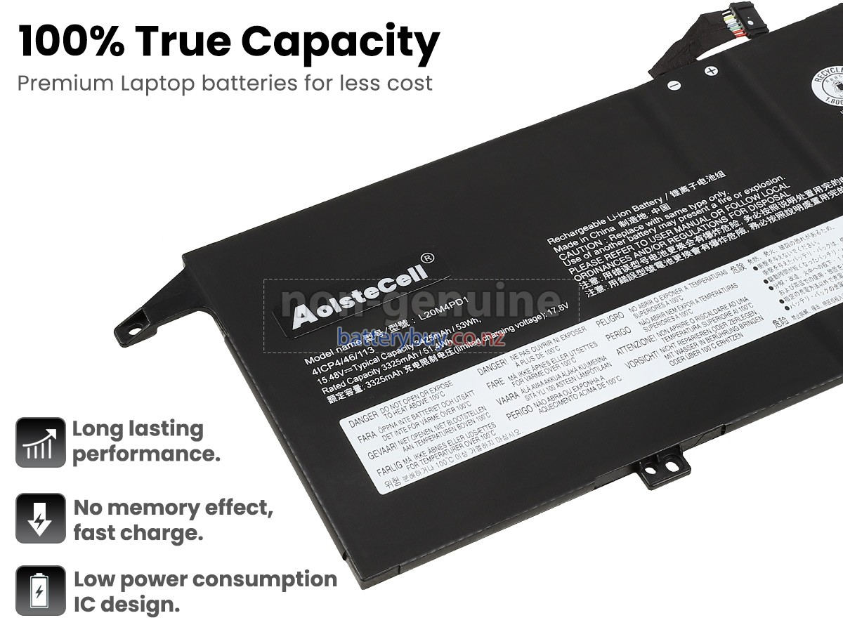 replacement Lenovo THINKBOOK PLUS G2 ITG-20WH0021UA battery