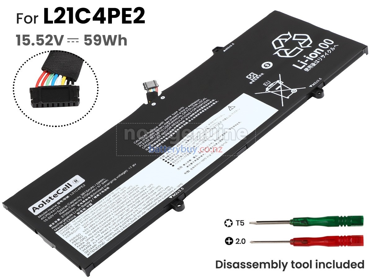 replacement Lenovo YOGA 6 13ABR8-83B20073RK battery