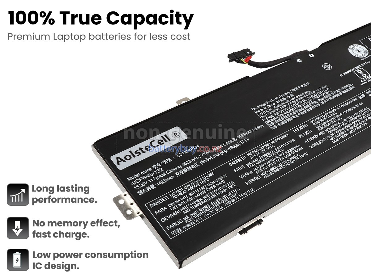 replacement Lenovo IdeaPad GAMING 3 16IAH7-82SA00HTTX battery