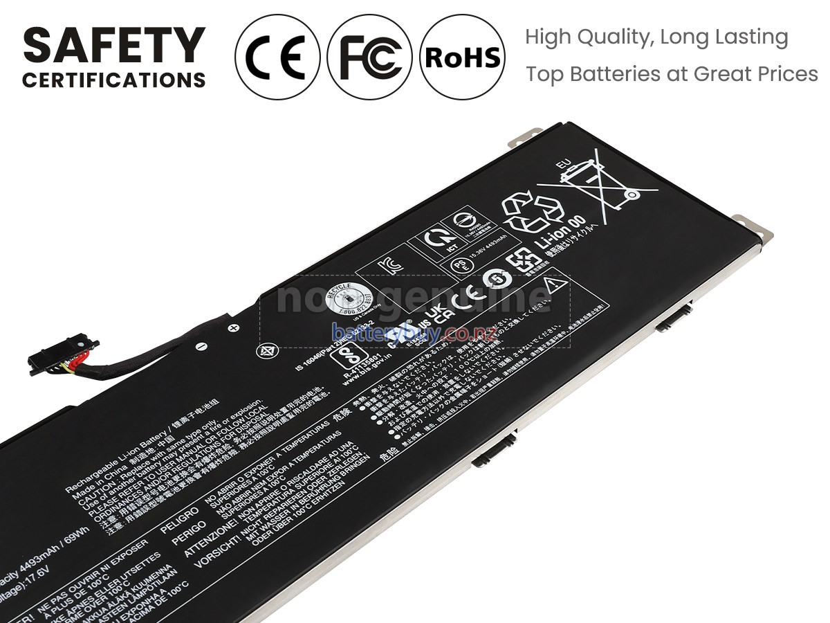 replacement Lenovo IdeaPad GAMING 3 16IAH7-82SA00HTTX battery