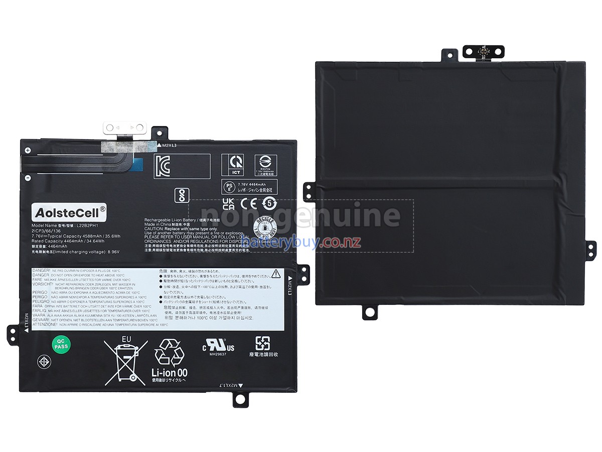 replacement Lenovo IdeaPad DUET 3 11IAN8-82XK002SIV battery