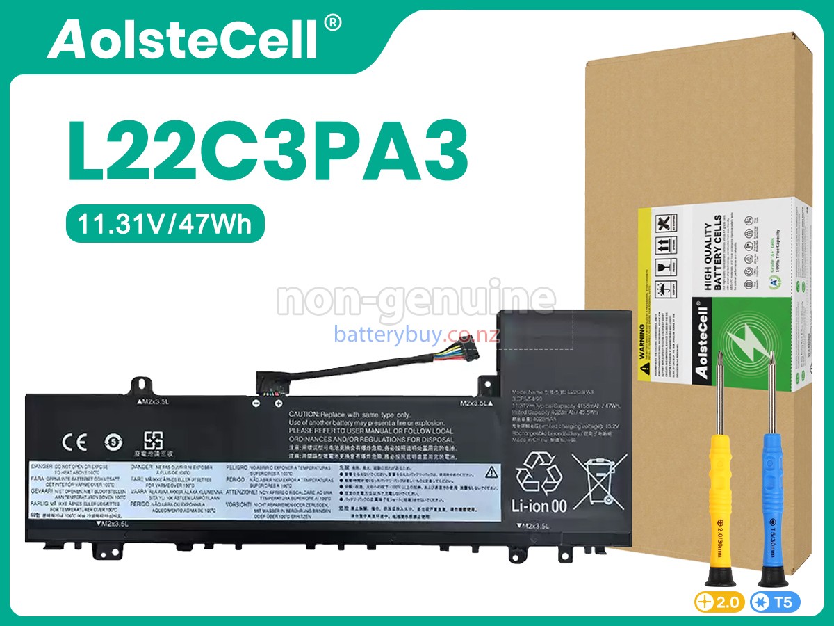 replacement Lenovo L22B3PA3 battery