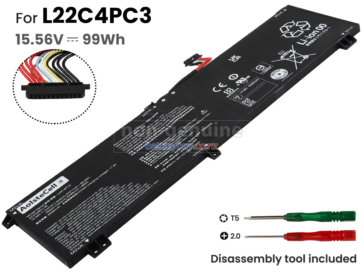 replacement Lenovo L22C4PC3 battery