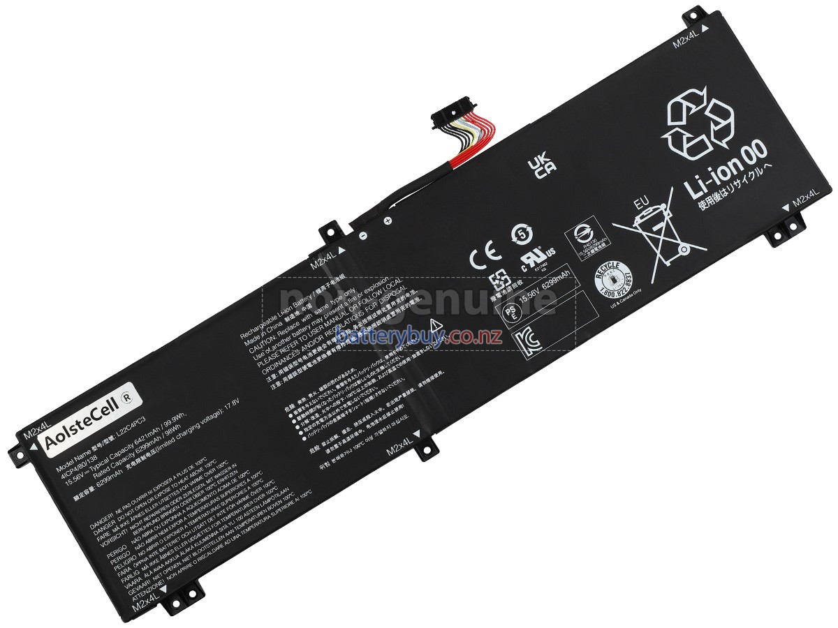 replacement Lenovo L22C4PC3 battery