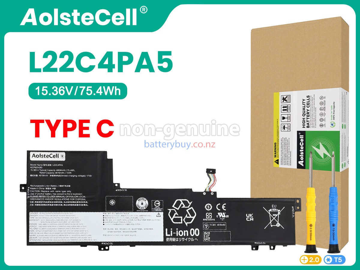replacement Lenovo IdeaPad SLIM 5 16ABR8-82XG0061MX battery