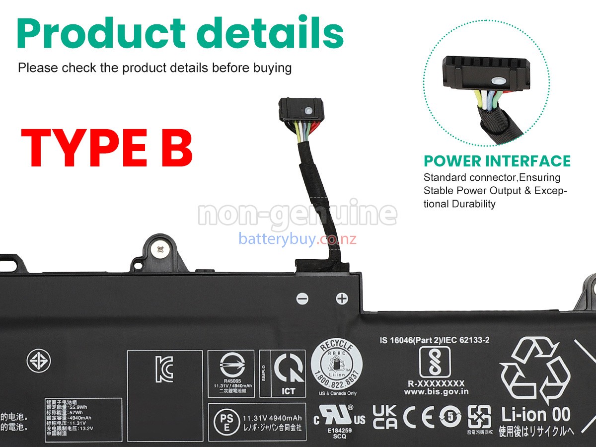 replacement Lenovo ThinkPad L16 GEN 1-21L7001QML battery