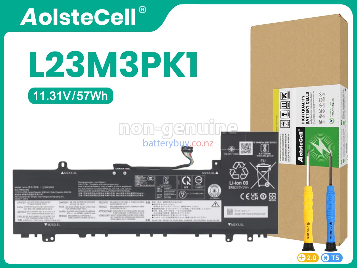 replacement Lenovo L23D3PK1 battery
