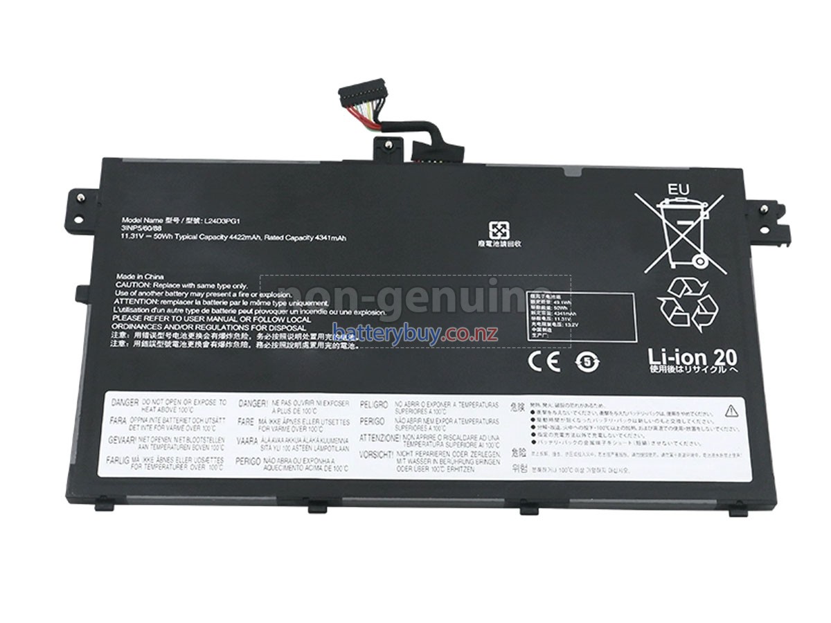 replacement Lenovo L24X3PG1 battery