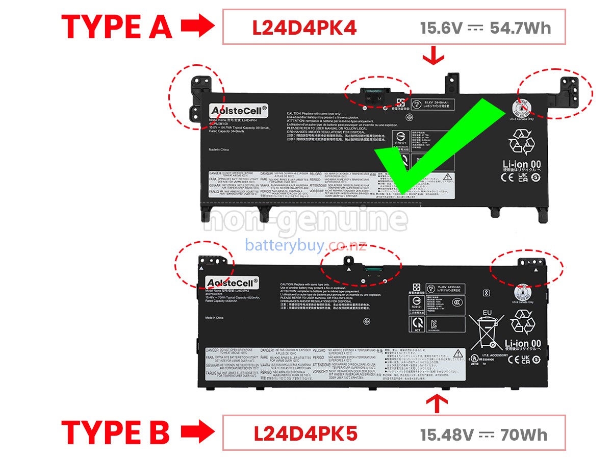 replacement Lenovo IdeaPad SLIM 5 15ARP10-83J3005HHH battery