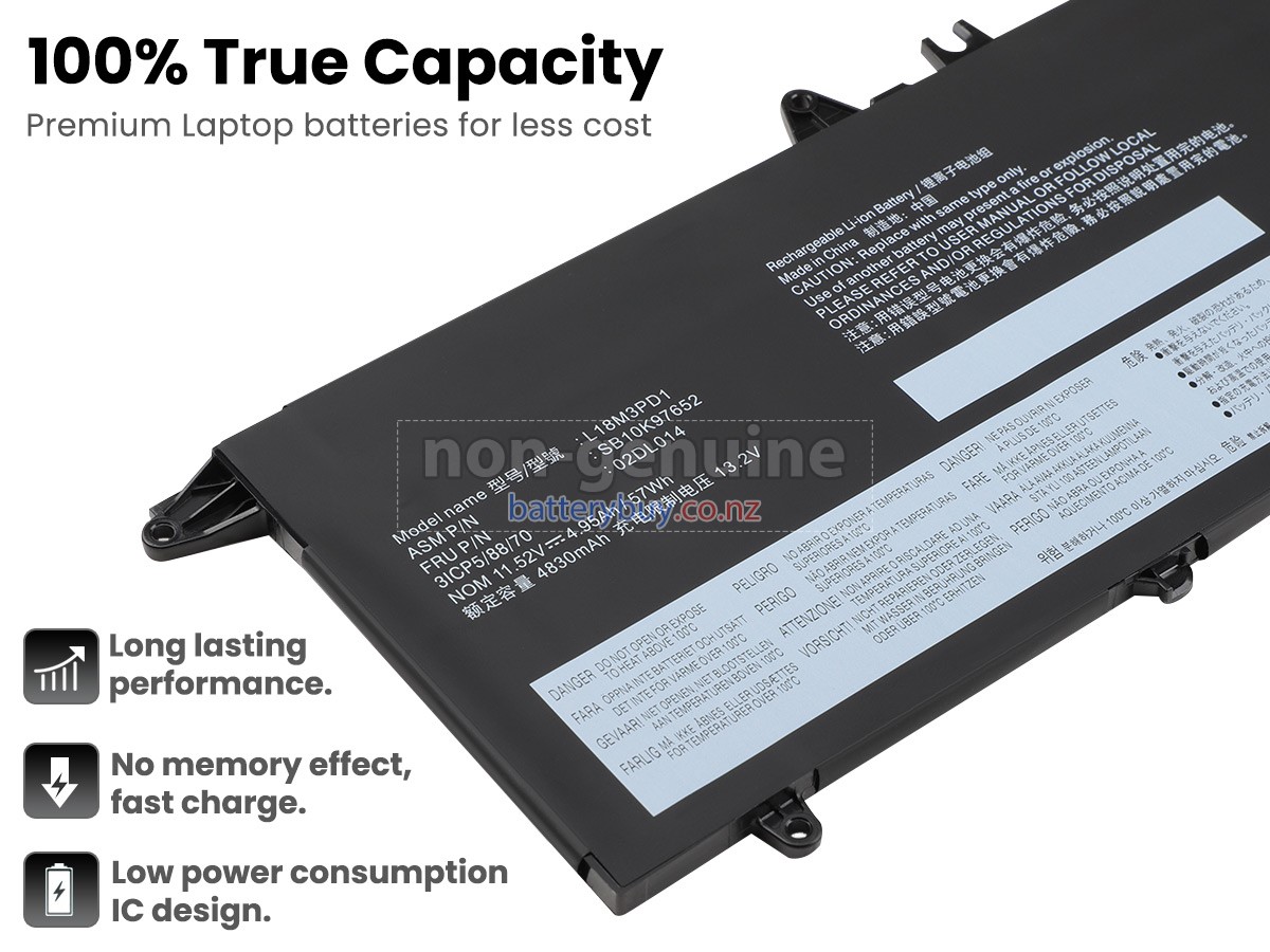 replacement Lenovo ThinkPad T490S-20NY0004FR battery