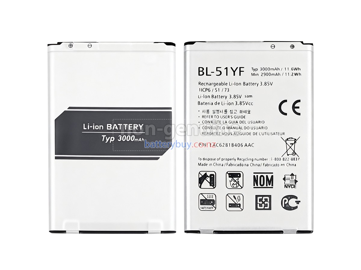 replacement LG VS986 battery