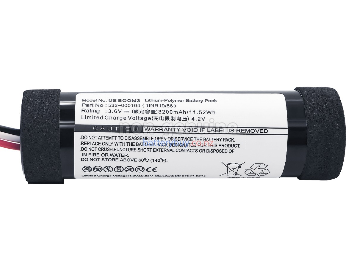 replacement Logitech 533-000104 battery