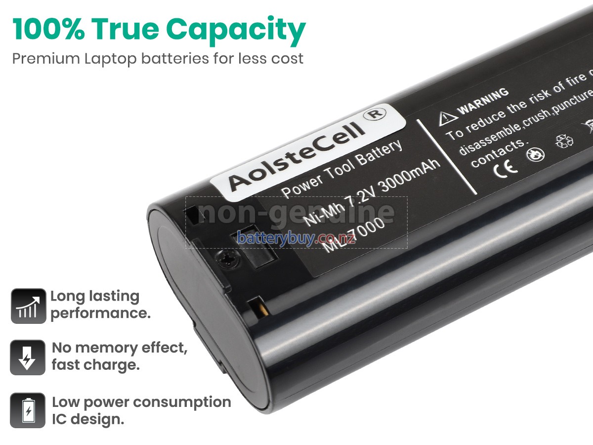 replacement Makita 6002DW battery