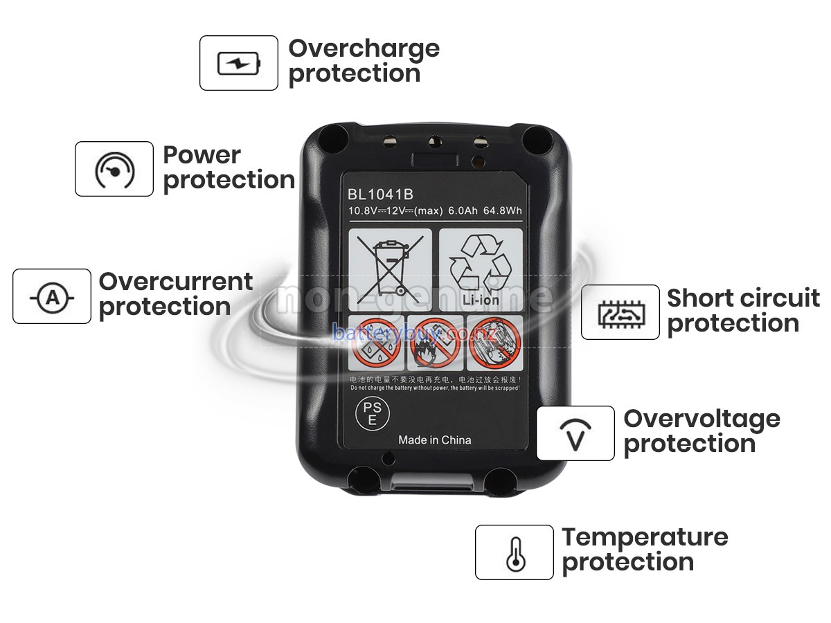 replacement Makita DT03R1 battery