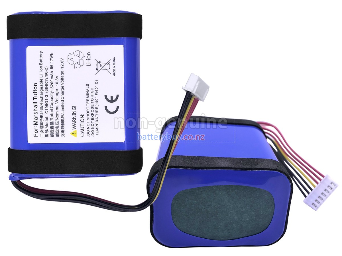 replacement Marshall C196G1 battery