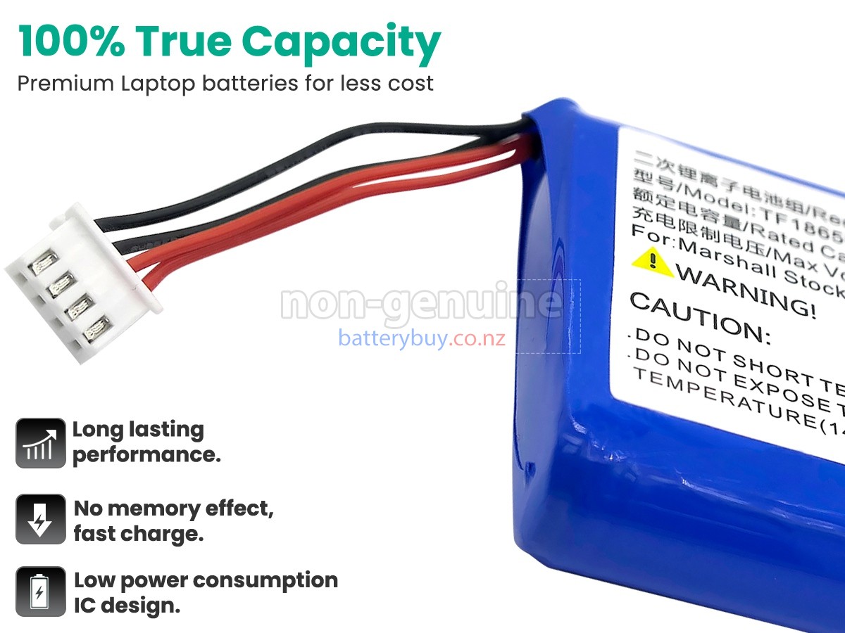 replacement Marshall STOCKWELL 1093969 battery